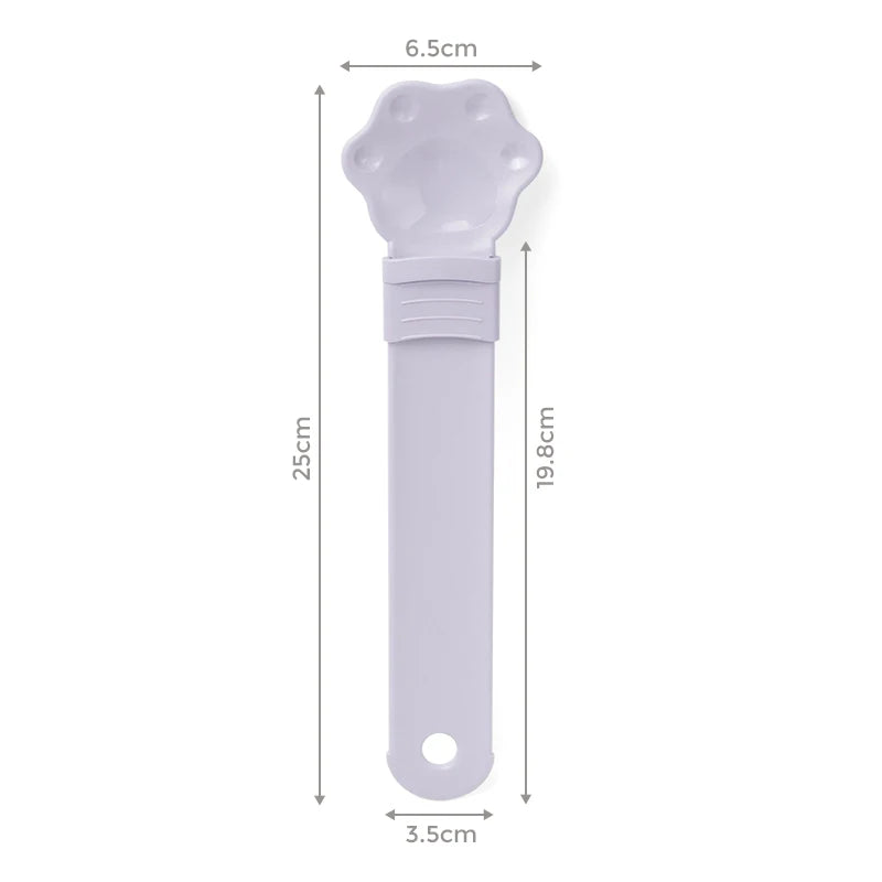 Cat Strip Squeeze Spoon Cat Strip Feeder Cat Spoon Wet Treat Squeeze Treat Spoon Cat Food Spoon Hole Pet Cat Squeeze Spoons