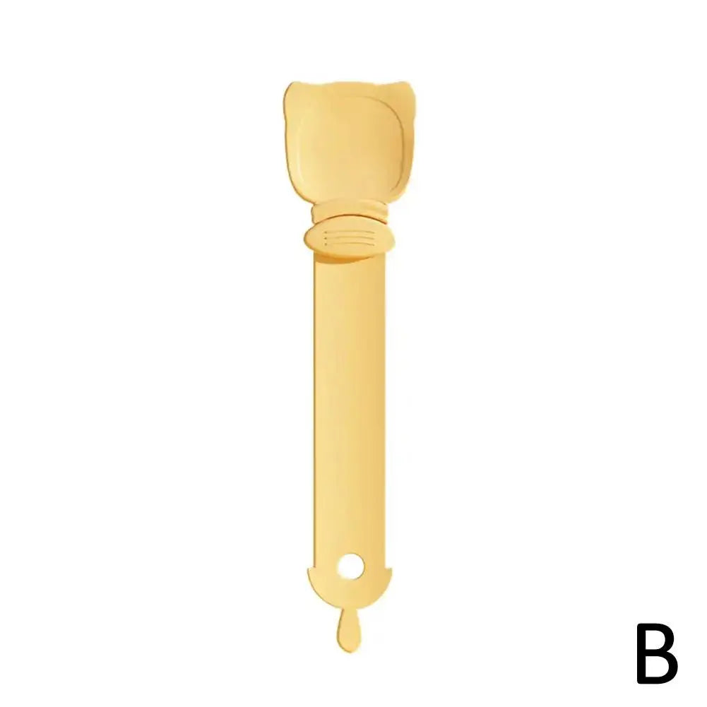 Cat Feeder Cat Strip Squeeze Spoon Pet Liquid Snack Spoon Liquid Feeding Food Squeezer without Residue Cat Feeder Pet Supplies