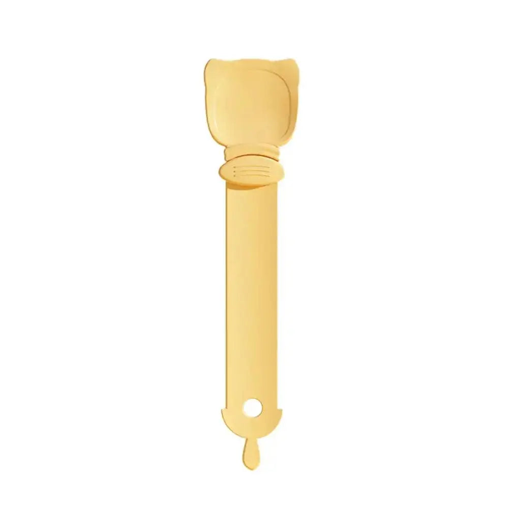 Cat Feeder Cat Strip Squeeze Spoon Pet Liquid Snack Spoon Liquid Feeding Food Squeezer without Residue Cat Feeder Pet Supplies