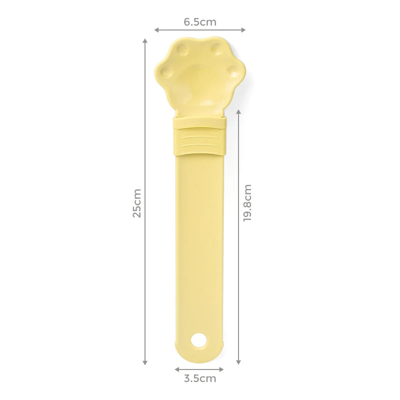 Cat Strip Squeeze Spoon Cat Strip Feeder Cat Spoon Wet Treat Squeeze Treat Spoon Cat Food Spoon Hole Pet Cat Squeeze Spoons