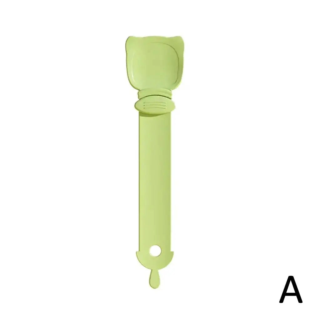 Cat Feeder Cat Strip Squeeze Spoon Pet Liquid Snack Spoon Liquid Feeding Food Squeezer without Residue Cat Feeder Pet Supplies